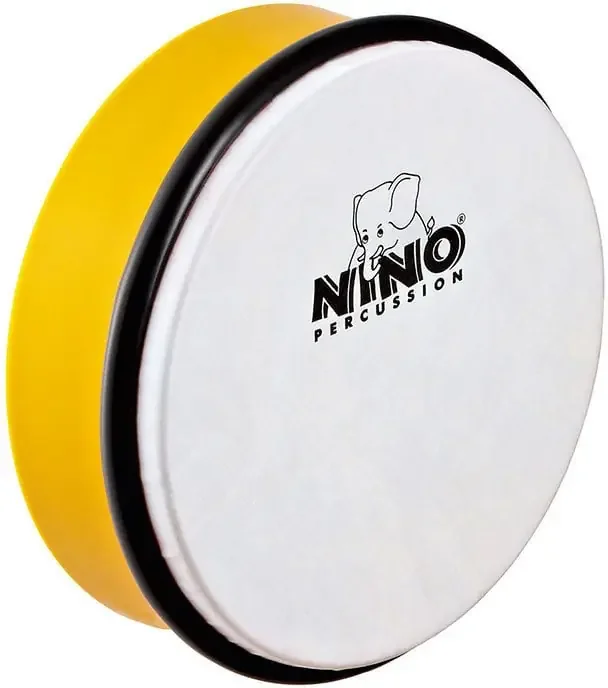 Nino NINO4Y Tambour à main Yellow 6″