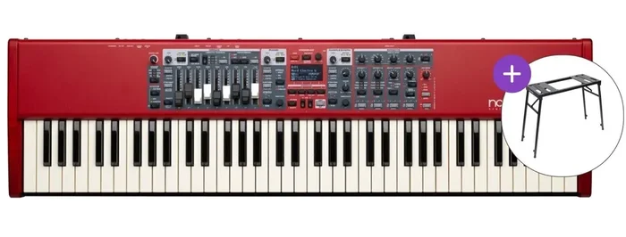 NORD Electro 6D 73 STND SET Piano de scène Red