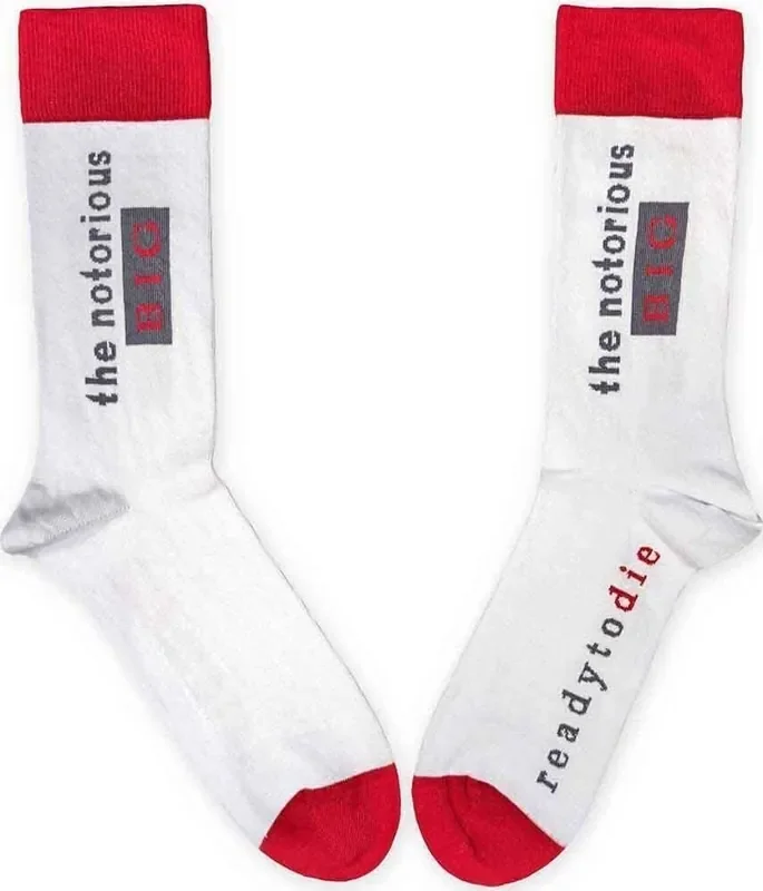 Notorious B.I.G. Chaussettes Ready To Die White 40-45