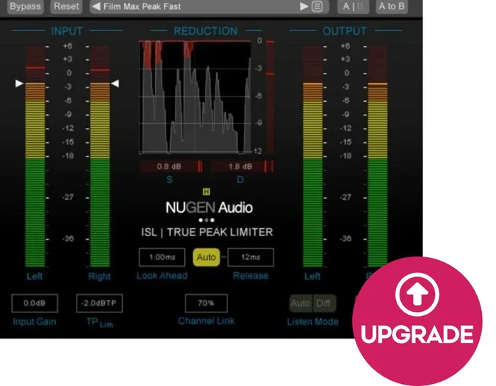 Nugen Audio ISL 2ST w DSP (Extension) (Produit numérique)