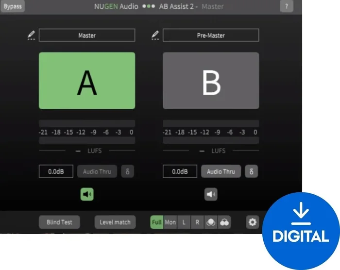 Nugen Audio NUGEN AB Assist 2 (Produit numérique)