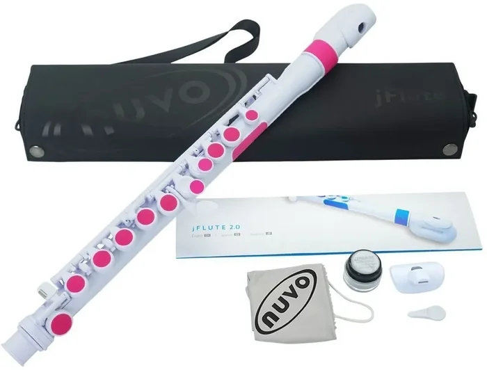 NUVO NUJF220PK Instrument à vent hybride Pink/White