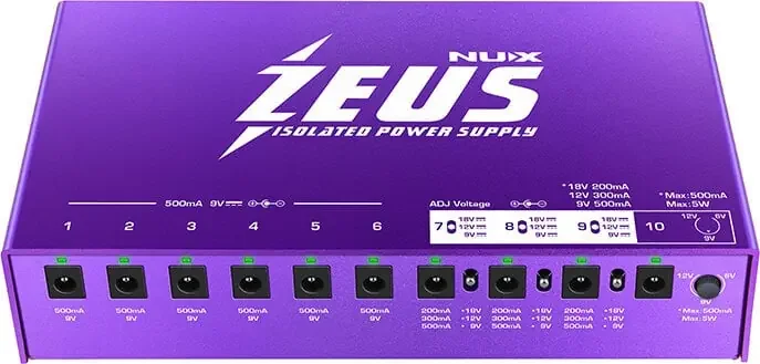 Nux Zeus Adaptateur d‘alimentation