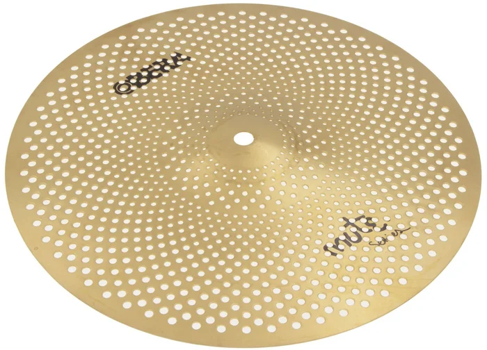 OBERA CYMBALS Splash 12&Prime; Mute – Cymbale Silencieuse – Finition Brass