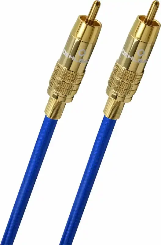 Oehlbach NF 113 Digital 0,5 m Bleu Câble audio Hi-Fi