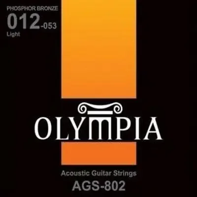 Olympia AGS 802 Cordes de guitares acoustiques