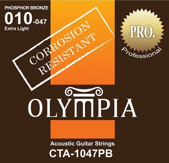 Olympia CTA1047PB Cordes de guitares acoustiques