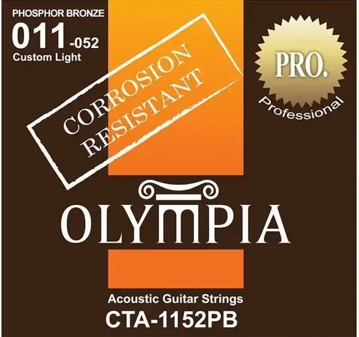 Olympia CTA1152PB Cordes de guitares acoustiques