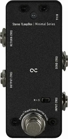 One Control Minimal Series Stereo 1 Loop Box Pédalier pour ampli guitare