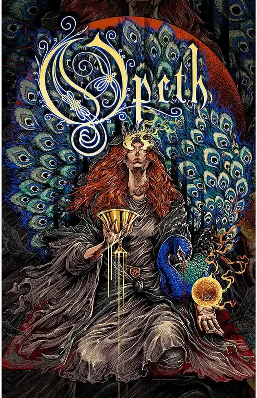 Opeth Sorceress 2 Drapeau