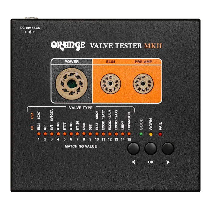 ORANGE AMPS Valve Tester MkII – Testeur de Lampes