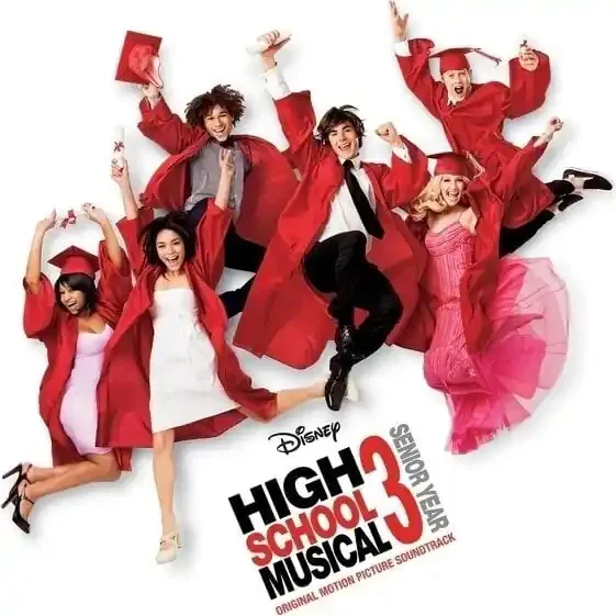 Original Soundtrack – High School Musical 3 Senior Year (White and Red Coloured) (2 LP)