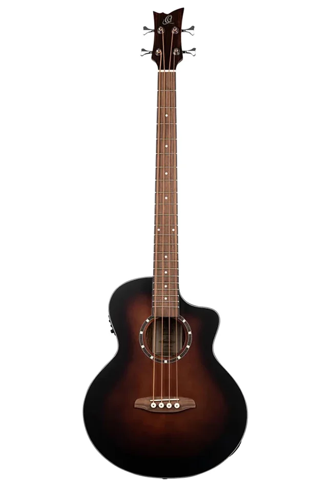 ORTEGA Deep Série 7, 4 cordes CW EQ Bourbon Fade