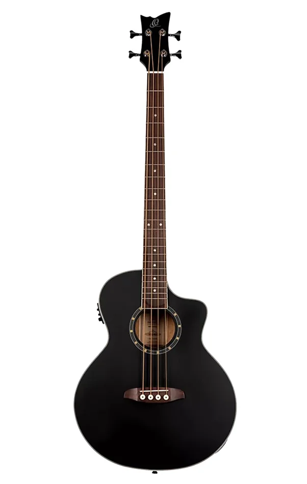 ORTEGA Deep Série 7, 4 cordes CW EQ Satin Black