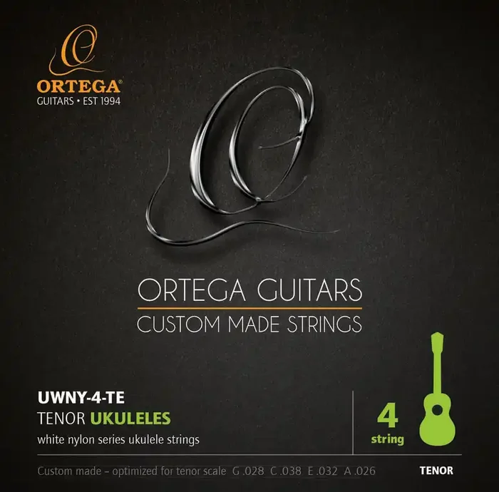 Ortega Nylon Tenor Cordes pour ukulélé ténor