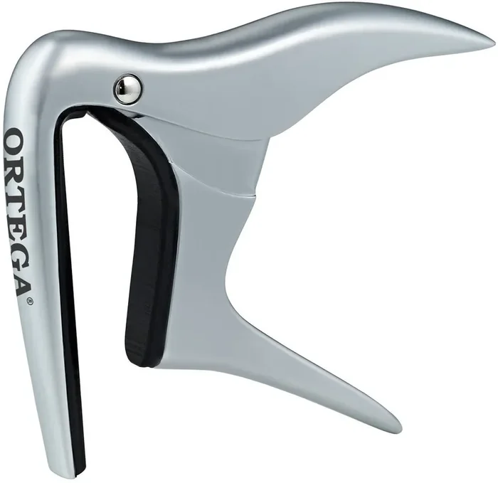 Ortega OCAPOCV-CR Silver Capodastre pour guitare accoustique