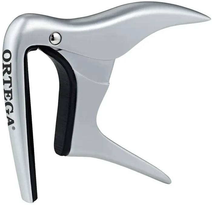 Ortega OCAPOUKE-CR Silver Capodastre pour Ukulele