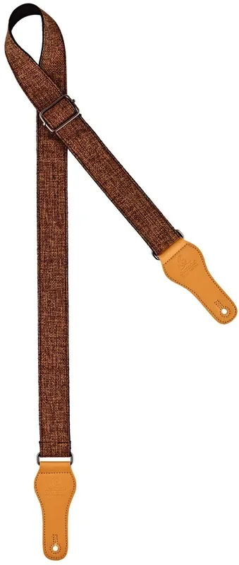 Ortega OCS-220U Sangle pour Ukulélés Brown Cotton