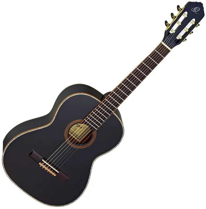 Ortega R221BK 7/8 Black Guitare classique