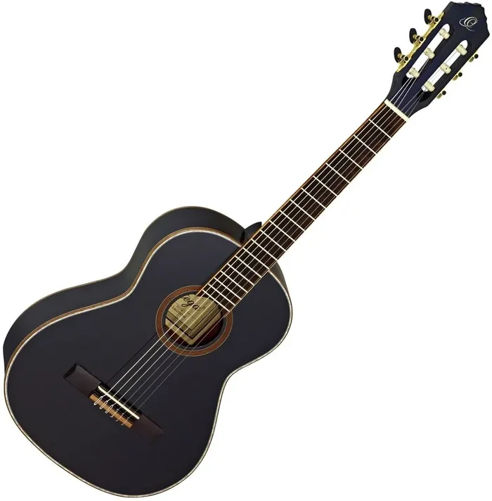 Ortega R221BK Black Guitare classique taile 3/4 pour enfant