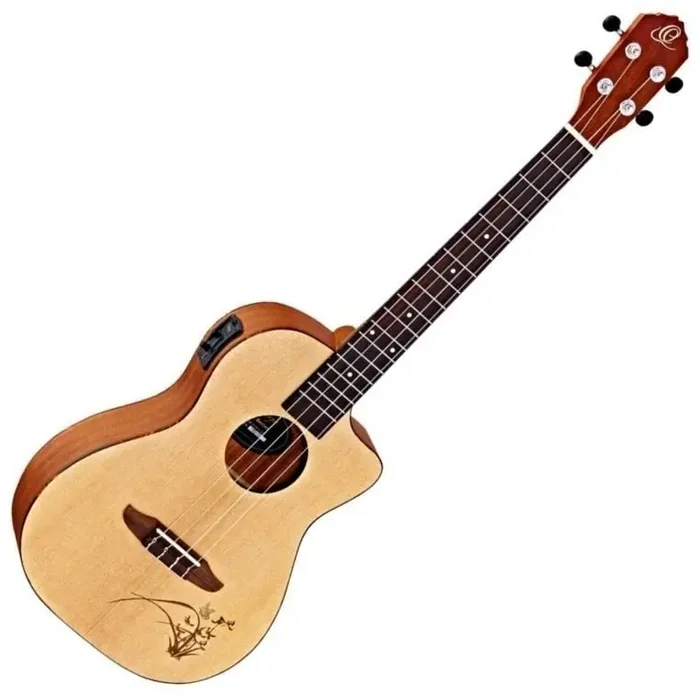 Ortega RU5CE-BA Natural Ukulélé baryton