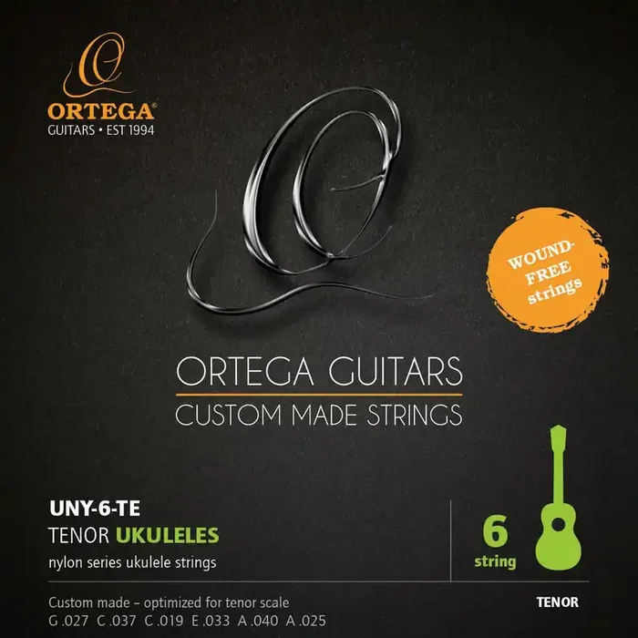 Ortega UNY-6-TE Cordes pour ukulélé ténor
