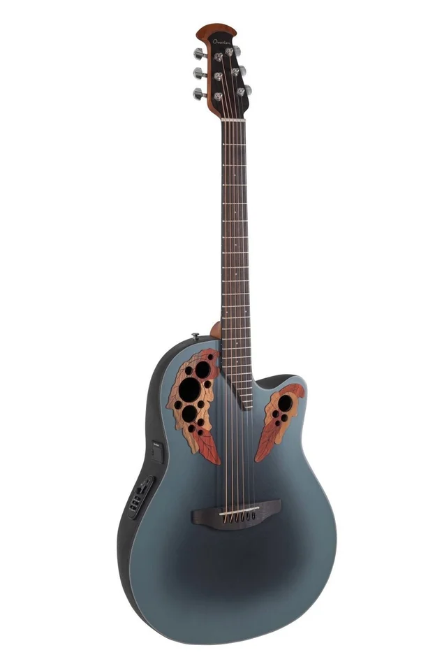 OVATION Celebrity Elite Mid Cutaway Reverse Blue Burst
