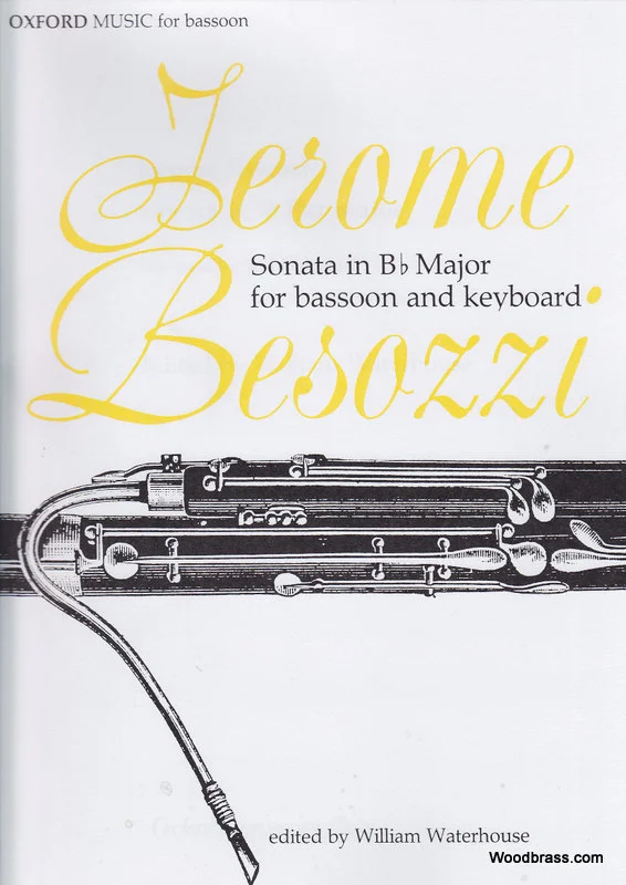 Oxford University Press Besozzi J. – Sonata In B Flat Major – Basson et Piano