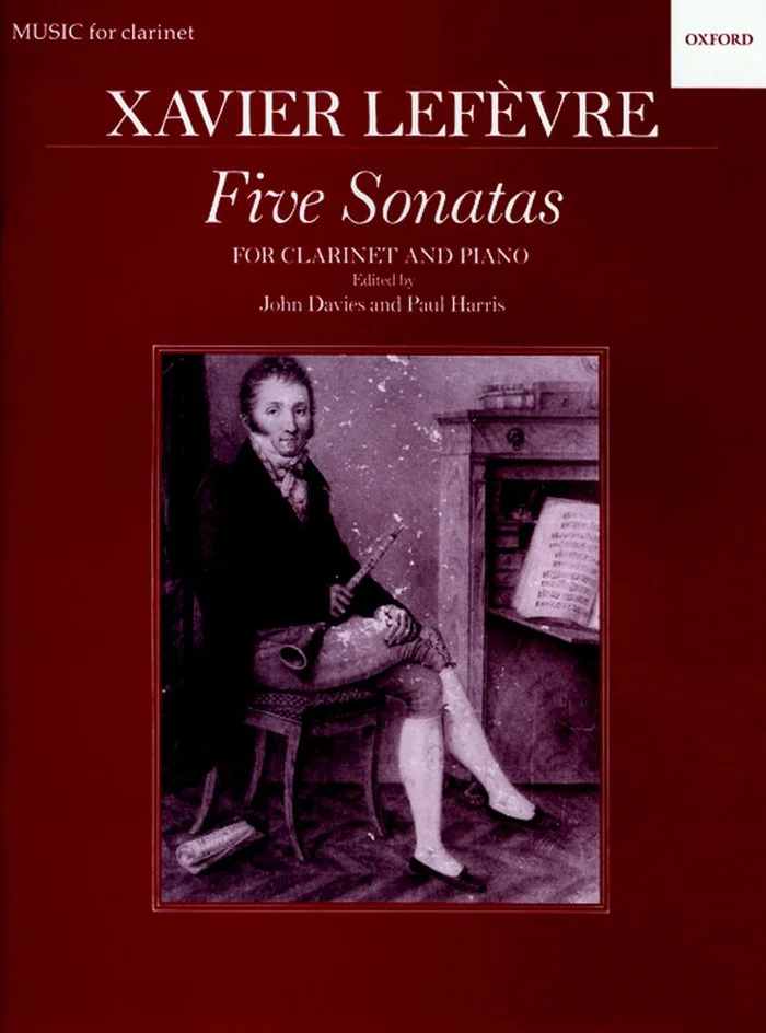 Oxford University Press Lefevre Xavier – Cinq Sonates – Clarinette