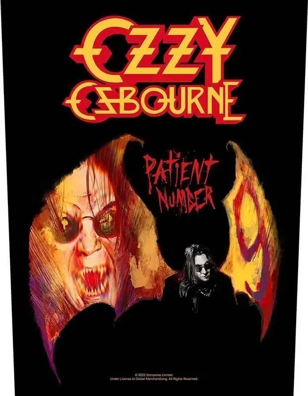 Ozzy Osbourne Patient No. 9 Patch à coudre