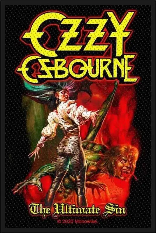 Ozzy Osbourne The Ultimate Sin Patch à coudre
