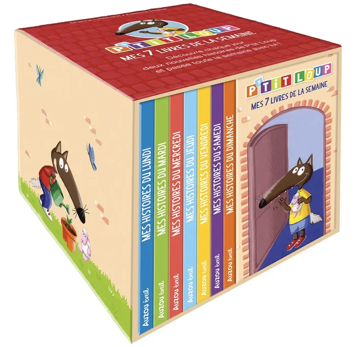 P&rsquo;TIT LOUP – BIBLIOTHEQUE « MES 7 LIVRES DE LA SEMAINE »