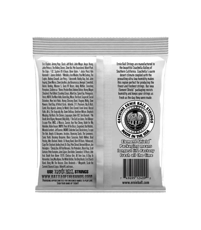 Pack de 3 jeux de Cordes pour Guitare Classique Ernie Ball 3409 Nylon noir – métal doré à boule – Image 2