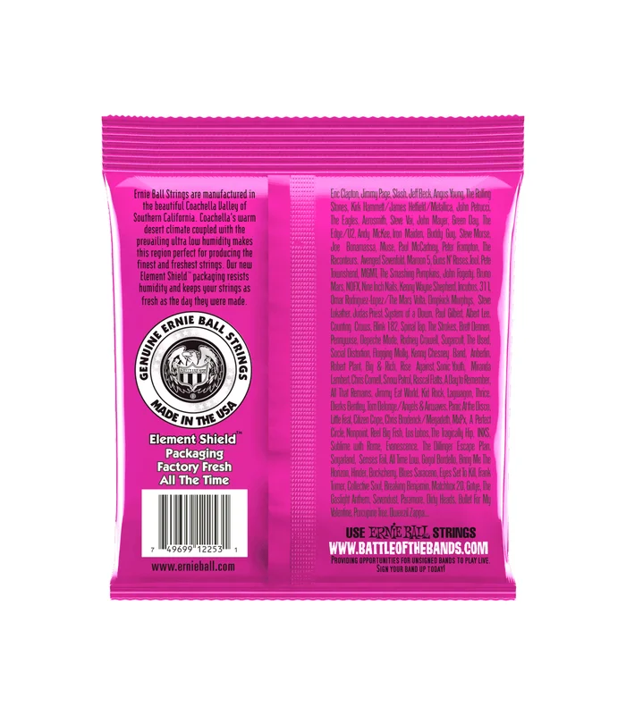 Pack de 3 jeux de Cordes pour Guitare Electrique Ernie Ball 3253 Super slinky 09-11-16-24w-32-42 – Image 2