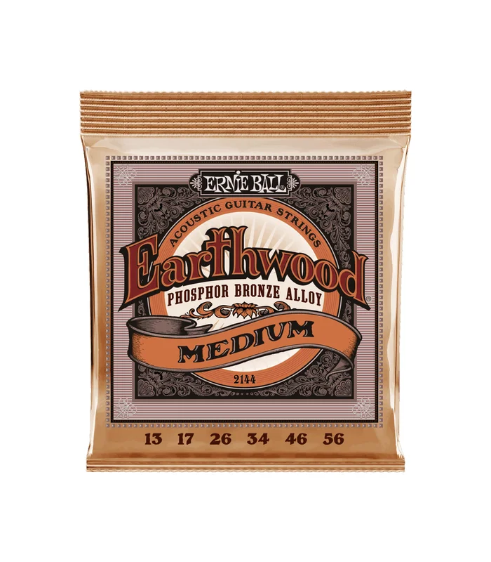 Pack de 3 jeux de Cordes pour Guitare Folk Ernie Ball 3544 Medium 13-17-26-34-46-56