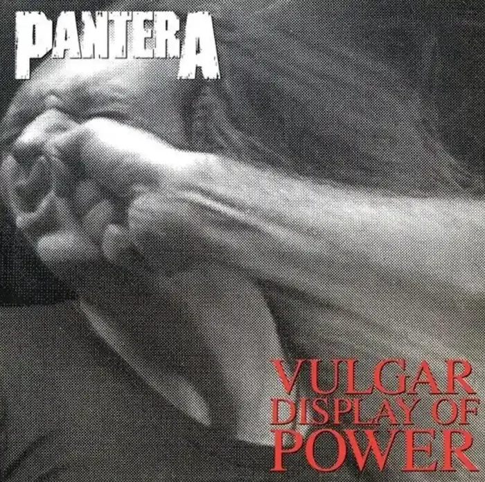Pantera – Vulgar Display Of Power (Limited Edition) (White & True Metal Gray Marbled) (LP)