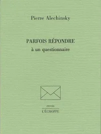Parfois répondre à un questionnaire