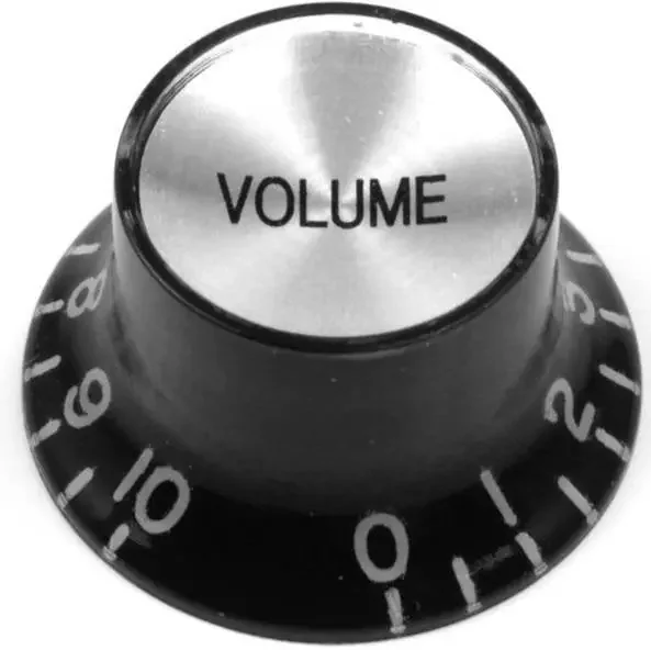 Partsland KSG-BK-CR-VOL Black Bouton de controle