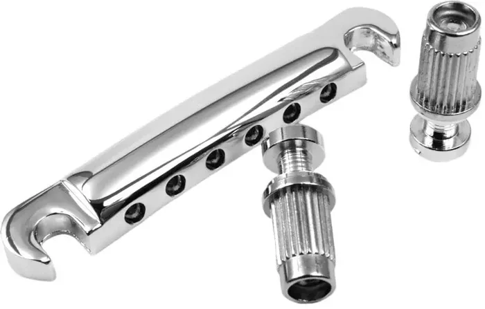 Partsland LTAL2-TAIL-CR Chrome Chevalet de guitare