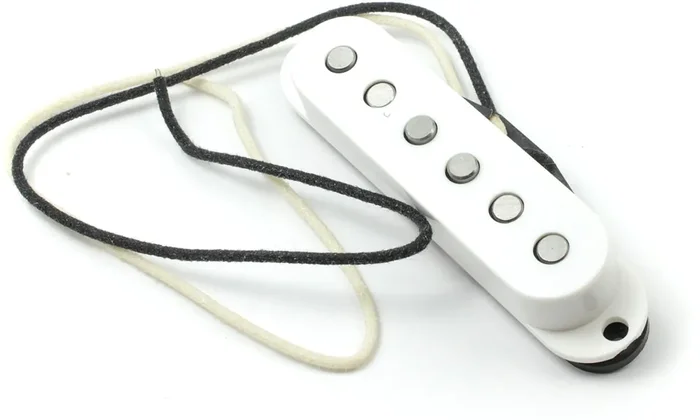 Partsland STA-C-WHT White Micro guitare
