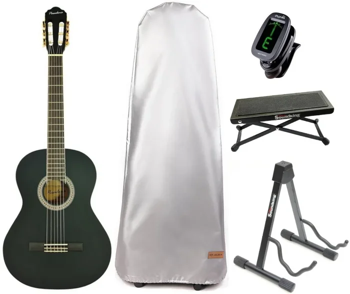 Pasadena SC01SL 4/4 Black Guitare classique