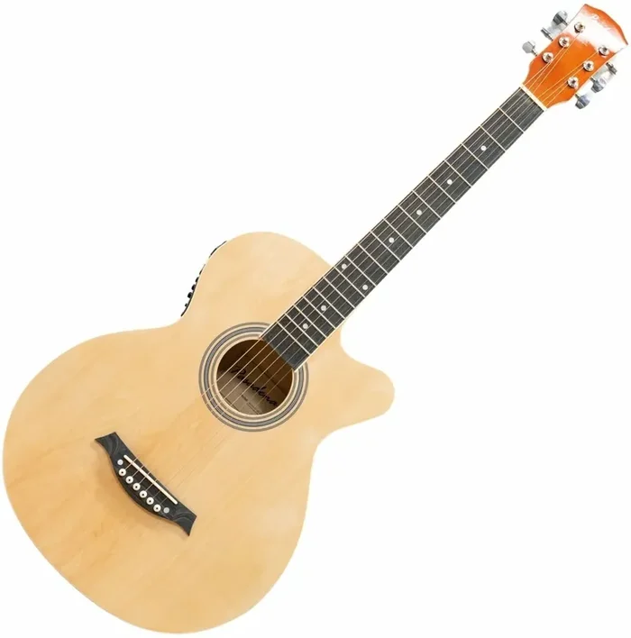 Pasadena SG026C 38 EQ Natural Guitare Jumbo acoustique-électrique