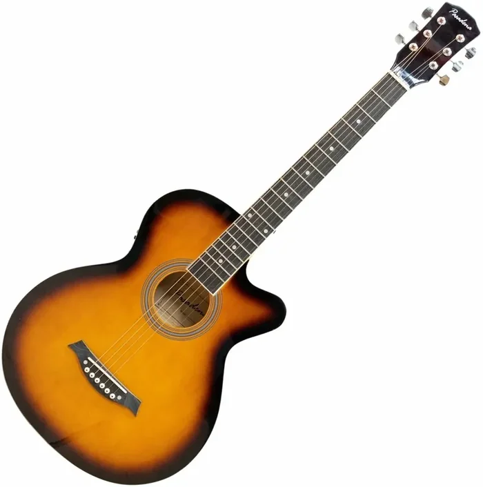 Pasadena SG026C 38 EQ Vintage Sunburst Guitare Jumbo acoustique-électrique