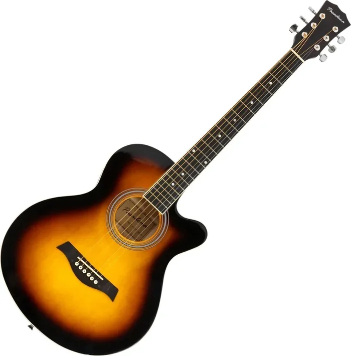 Pasadena SG026C-38 Vintage Sunburst Guitare acoustique Jumbo
