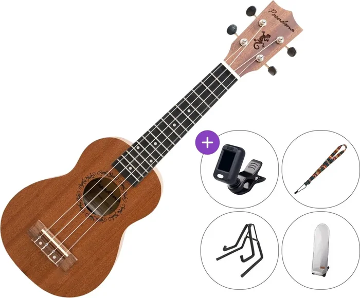 Pasadena SU021BG Soprano SET Natural Ukulélé soprano