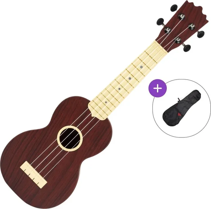 Pasadena WU-21W-WH SET Wood Grain Ukulélé soprano