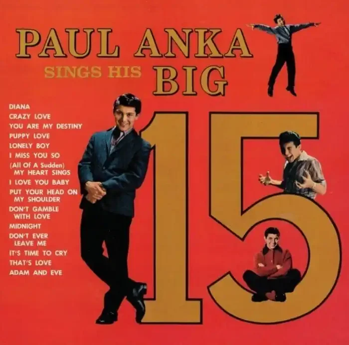 Paul Anka – Paul Anka Sings His Big 15 (Remastered) (Gold Coloured) (LP)