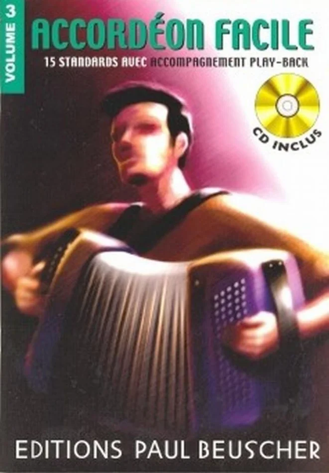 Paul Beuscher Publications Accordon Facile Vol.3 + CD