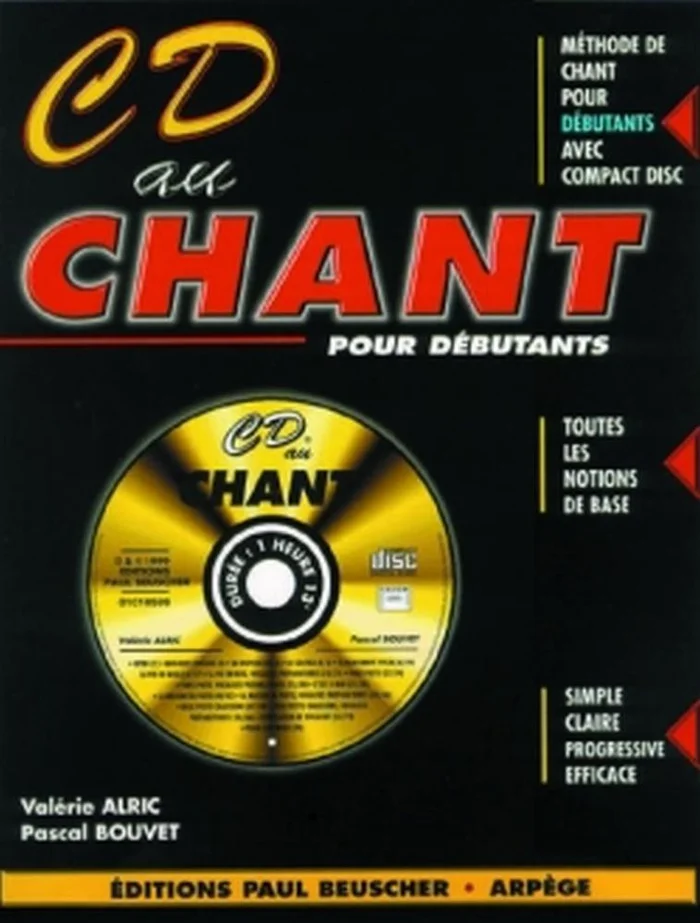 Paul Beuscher Publications Alric V. / Bouvet P. – CD Au Chant + CD