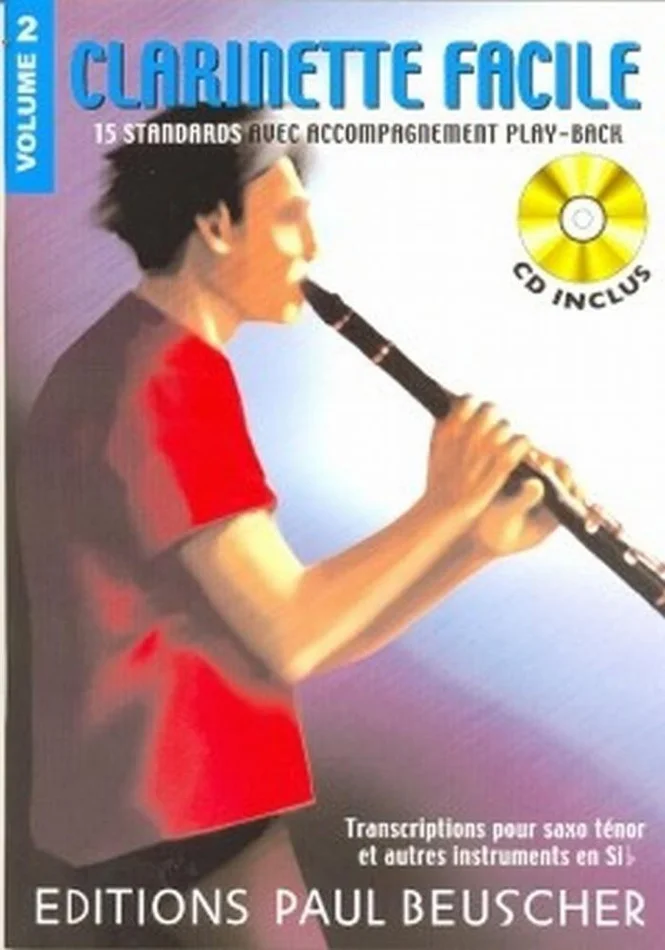 Paul Beuscher Publications CLARINETTE FACILE SIB VOL.2 + CD